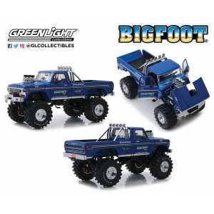 1/18 Ford F-250 pick-up Bigfoot Monster Truck 1974 синий