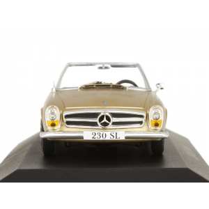 1/43 Mercedes-Benz 230SL Pagode W113 1963 золотистый