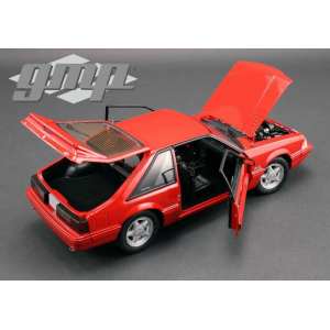 1/18 FORD Mustang LX 1993 Vermillion Red (производитель GMP)