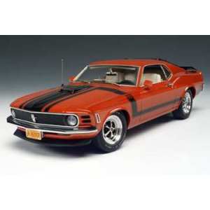 1/18 Boss 302 Mustang 1970 оранжевый с черным
