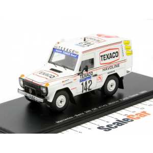 1/43 Mercedes-Benz 280 GE W460 Победитель ралли-рейда Париж-Дакар 1983 года Winner Rally Paris-Dakar 1983 Texaco Nr.142, Ickx /