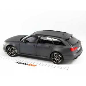 1/18 Audi A6 RS6 Avant 2012 матовый серый