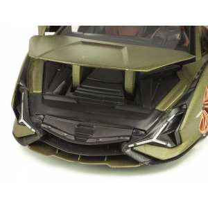 1/18 Lamborghini Sian FKP 37 2020 оливковый матовый