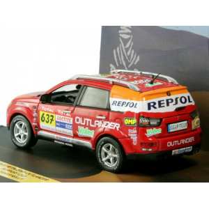 1/43 Mitsubishi OUTLANDER Dakar Rally Support Car