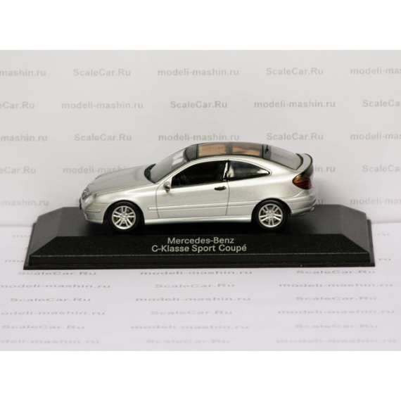 1/43 Mercedes-Benz C-klasse Sport Coupe C203 ➝ Minichamps ➝ Mercedes-Benz ➝  Modelki