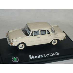 1/43 Skoda 1000MB 1964 Ivory