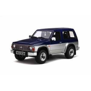 1/18 Nissan Patrol GR 1984 синий с серым