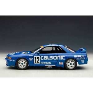 1/18 Nissan Skyline GT-R R32 1990 Group A CALSONIC HASHINO 12