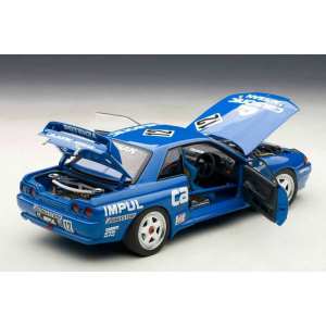 1/18 Nissan Skyline GT-R R32 1990 Group A CALSONIC HASHINO 12