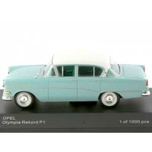 1/43 Opel Olympia Rekord P1 1958 Bleu/White