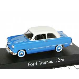 1/43 FORD Taunus 12M 1954 синий/белый