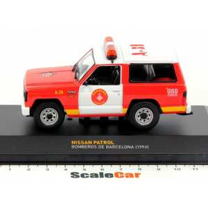 1/43 Nissan Patrol 3d 1994 Barcelona Fire Bomb Squad Пожарная Барселоны (разминирование)