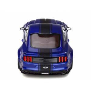 1/18 Ford Shelby GT-350 Widebody синий с черной полосой