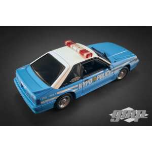 1/18 Ford Mustang GT New York City Police Department(NYPD) 1988 (производитель GMP)