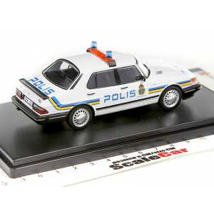 1/43 SAAB 900i Stockholm Polis (полиция Швеции) 1987