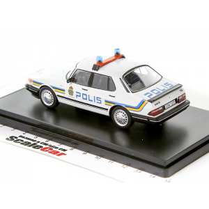 1/43 SAAB 900i Stockholm Polis (полиция Швеции) 1987