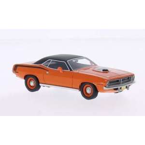 1/43 PLYMOUTH Cuda 426 HEMI Coupe 1970 оранжевый