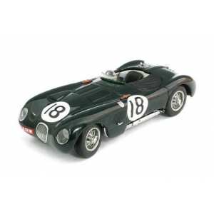 1/43 Jaguar C-TYPE LEMANS WINNER 1953 18 T.ROLT / D.HAMILTION (RACING GREEN)