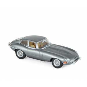 1/43 Jaguar E-type Coupe 1964 серебристый