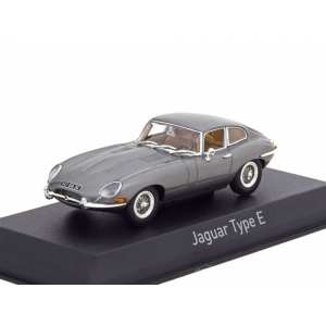 1/43 Jaguar E-type Coupe 1964 серебристый