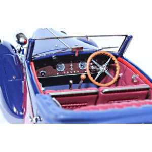 1/43 Bugatti T57 Cabriolet Graber 1936 sn 57446 open top Blue/Red