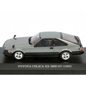 1/43 Toyota Celica XX 2800 GT 1982 серый мет., свет в фарах