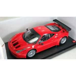 1/18 Ferrari 458 GT2 (rosso corsa) красная