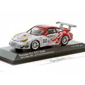 1/43 Porsche 911 GT3 RSR, Flying Lizard Motorsports, van Overbeek/Pechnik/Neiman, 3rd place GT2 Class Le Mans 2005