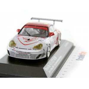 1/43 Porsche 911 GT3 RSR, Flying Lizard Motorsports, van Overbeek/Pechnik/Neiman, 3rd place GT2 Class Le Mans 2005