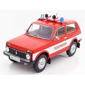 1/18 ВАЗ 2121 LADA NIVA 1600 4X4 FEUERWEHR (пожарный) 1985 красный