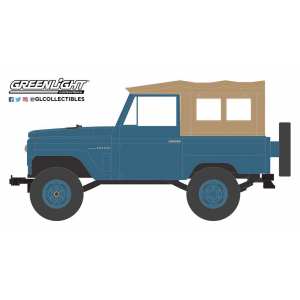 1/64 Nissan Patrol 4X4 60 Series 1968 синий