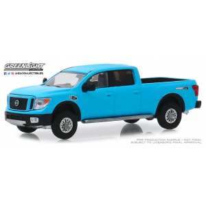 1/64 Nissan Titan XD Pro-4X пикап 2018 матовый синий