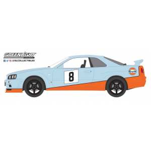 1/64 Nissan Skyline GT-R (BNR34) Gulf Oil 2001