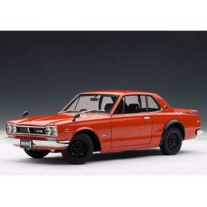 1/18 Nissan SKYLINE GT-R 1ST GENERATION (KPGC10) 1969 (RED)