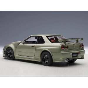 1/18 Nissan Nismo R34 GT-R Z-Tune Limited edition 2000 pcs. Зеленый мет.