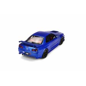 1/18 Nissan Nismo R34 GT-R Z-Tune синий