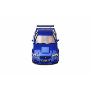 1/18 Nissan Nismo R34 GT-R Z-Tune синий