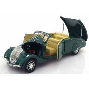 1/18 Peugeot 402 Eclipse (Купе-Кабриолет) 1937 темно-зеленый