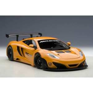 1/18 McLaren MP4-12C GT3 Presentation Car 2011 оранжевый мет