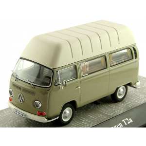 1/43 Volkswagen T2-a bus with high roof Camping, gray