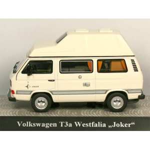 1/43 Volkswagen T3 camping с высокой крышей Westfalia 1980 ivory