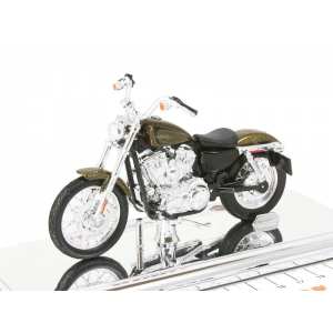 1/18 Harley-Davidson XL1200V Seventy-Two 2012 коричневый металлик