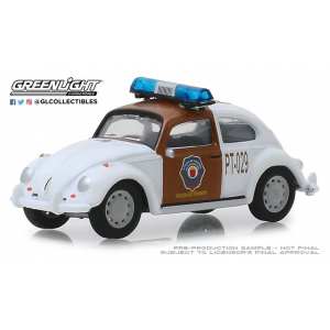 1/64 Volkswagen Beetle Chiapas Mexico Traffic Police 1985 Полиция Мексики