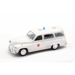 1/43 Warszawa 202A Ambulance скорая помощь 1960