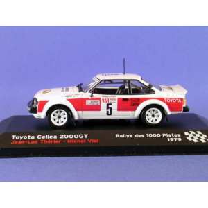 1/43 Toyota CELICA 2000GT THERIER Jean-Luc - VIAL Michel 5 Ралли 1000 озер 1979