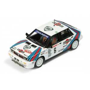 1/43 Lancia DELTA 4WD MARTINI RACING M.Biasion-T.Siviero winner Rally MonteCarlo 1987