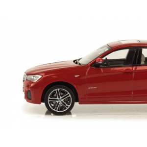 1/43 BMW X4 xDrive 3.5d F26 2014 красный мет