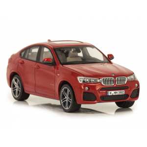 1/43 BMW X4 xDrive 3.5d F26 2014 красный мет