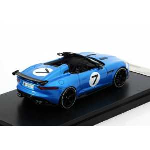1/43 Jaguar F-Type Project 7 Goodwood Festival2013 Blue синий