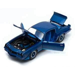 1/18 CHEVROLET Camaro Z28 1979 темно-синий мет